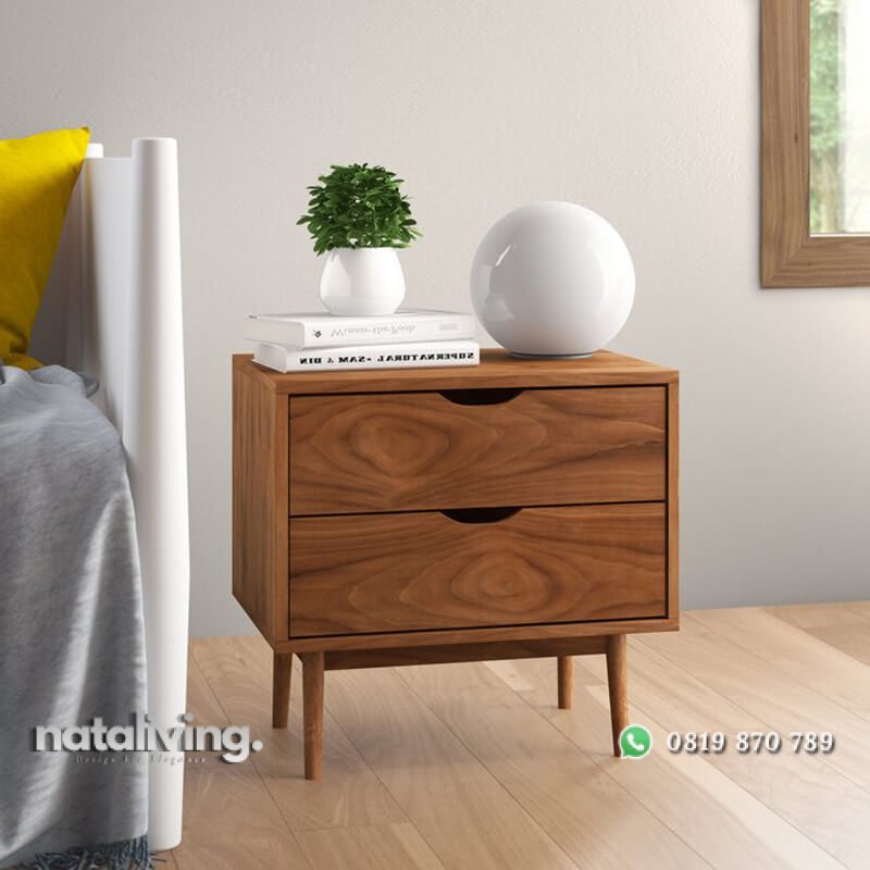 Nakas Jati Minimalis Lea Model 2 Laci Terbaru nataliving furniture 1 Nakas Jati Minimalis Lea Model 2 Laci Terbaru nataliving furniture 1