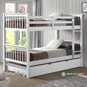 Ranjang Susun Anak Minimalis Risosi nataliving furniture