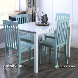 Set Meja Makan Minimalis “New” Fanta nataliving furniture