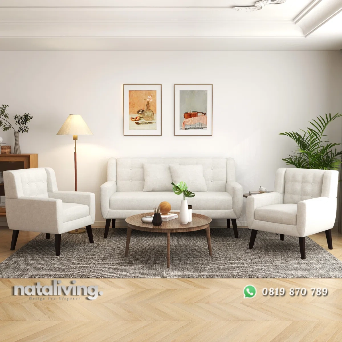 Stephanny Set Sofa Tamu Kayu Jati Desain Minimalis nataliving furniture 1 Stephanny Set Sofa Tamu Kayu Jati Desain Minimalis nataliving furniture 1