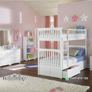 Set Tempat Tidur Tingkat Hury nataliving furniture