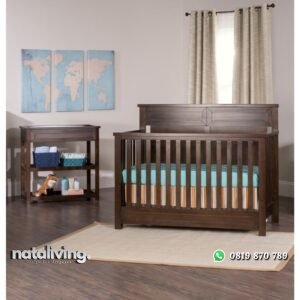 Tempat Tidur Bayi Jati + Baby Tafel nataliving furniture