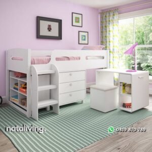 Set Tempat Tidur Tingkat Clarisa nataliving furniture