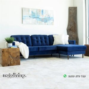 Sofa Sudut Ruang Tamu Model Minimalis Modern nataliving furniture