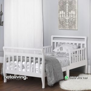 Tempat Tidur Anak Berpagar Kayu nataliving furniture