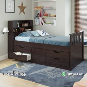 Mebel Tempat Tidur Anak Minimalis Laci nataliving furniture