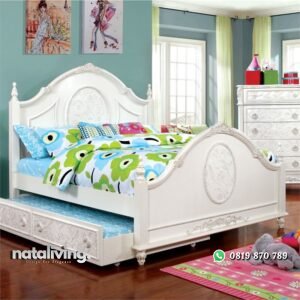 Tempat Tidur Anak Perempuan Aslay nataliving furniture