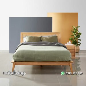 Tempat Tidur Jati Model Minimalis Terbaru 2021 nataliving furniture