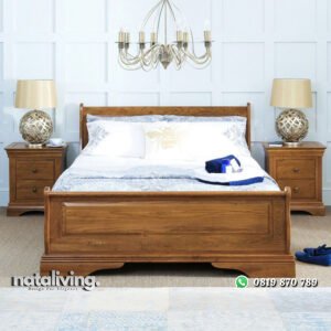 Tempat Tidur Kayu Klasik Model Bagong nataliving furniture