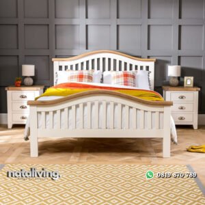 Tempat Tidur Kayu Mahoni Model Minimalis Terbaru nataliving furniture