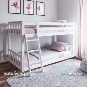 Tempat Tidur Tingkat Sederhana Gaya Minimalis nataliving furniture