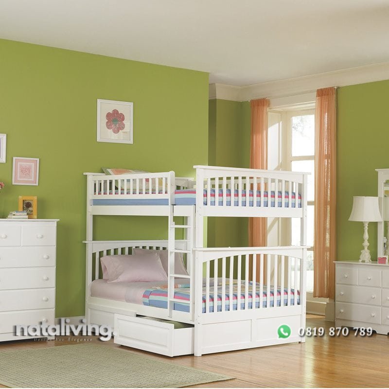 Tempat Tidur Tingkat Set + Tolet + Drawers nataliving furniture 1 Tempat Tidur Tingkat Set + Tolet + Drawers nataliving furniture 1