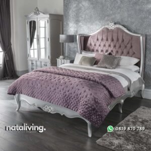 Tempat Tidur Ukir Silver Estelle nataliving furniture